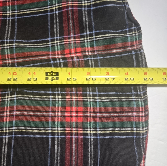 VINTAGE Fying Scotsman Flannel Button Down Shirt Size Large - Picture 5 of 6